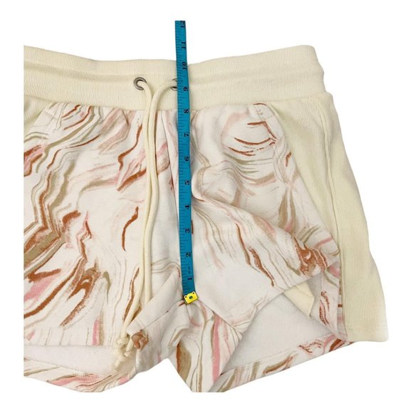 Champion Small White Patterned Reverse Weave Shorts NEW WITH TAGS - Picture 10 of 10